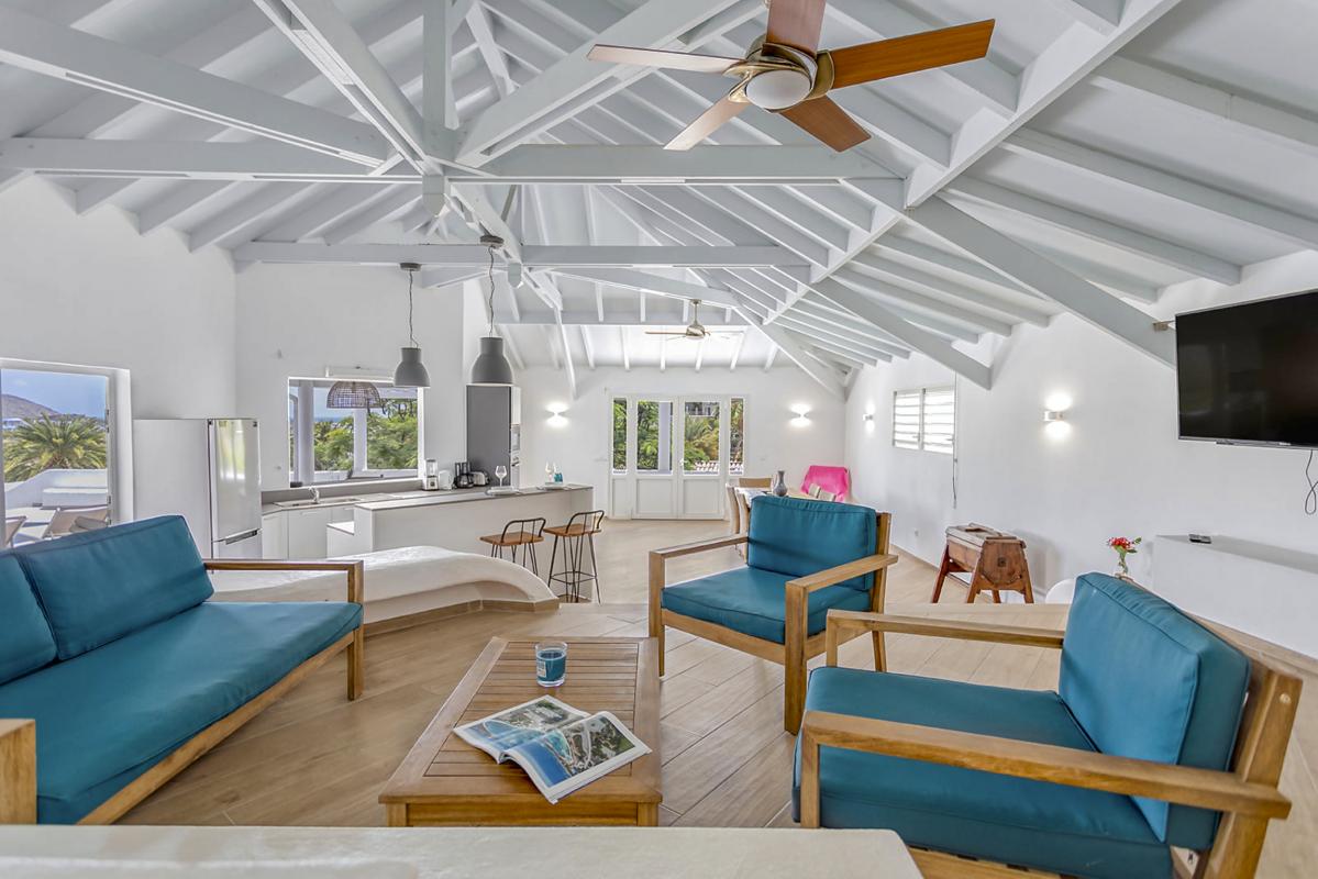 Location Villa Baie Orientale Saint Martin_ Salon - 15